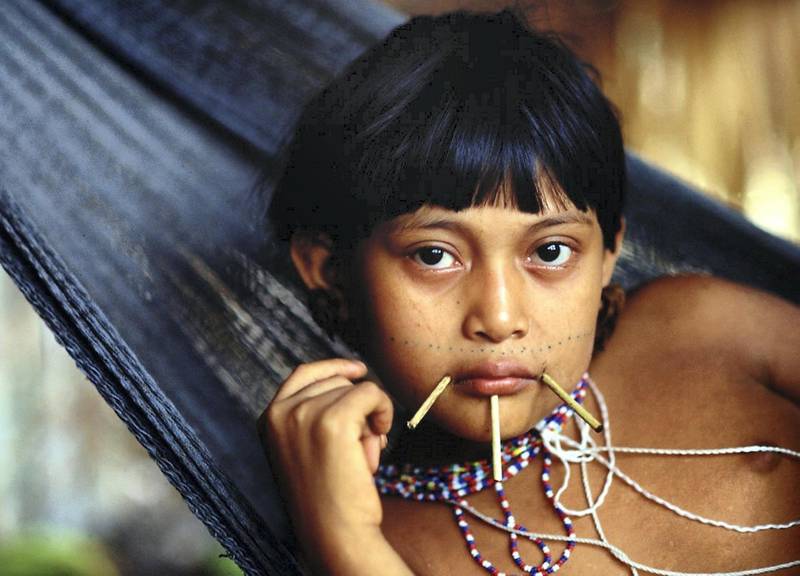 The Yanomami tribe live in the rainforest in Brazil and Venezuela, where Covid-19 has already claimed lives. Courtesy Sam Valadi / Flickr