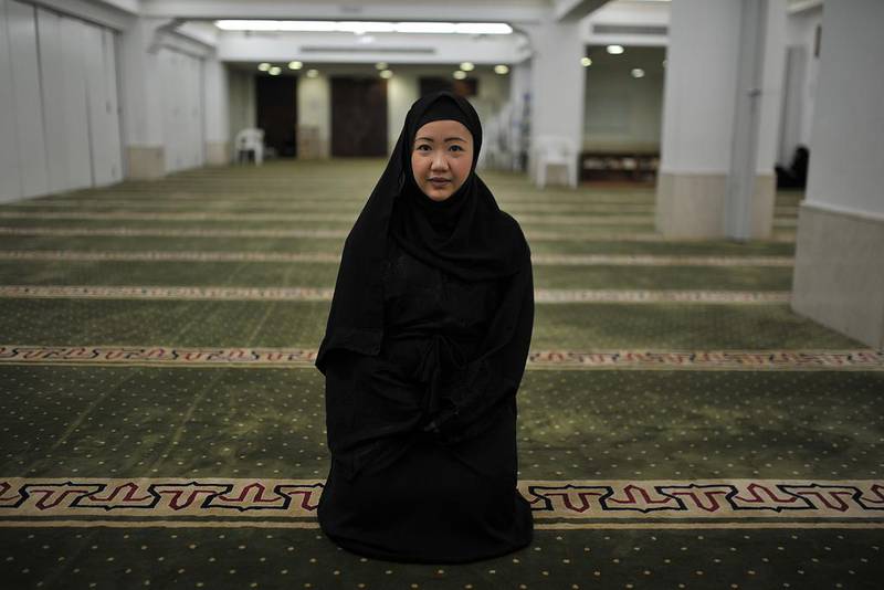 Ruchell Charmain Sy fasted every Ramadan, read books and watched YouTube videos about Islam. Last May 30, she recited the shahada, or the testimony of faith, in Abu Dhabi to become a Muslim. Delores Johnson / The National