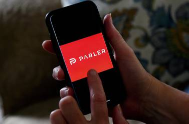 Google removed the Parler social media app from its Play Store on January 8 for allowing 'egregious content' that could incite deadly violence. AFP