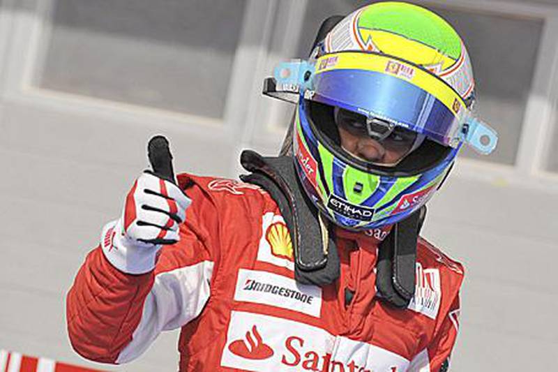 Felipe Massa is competing in his first race since Hungary.