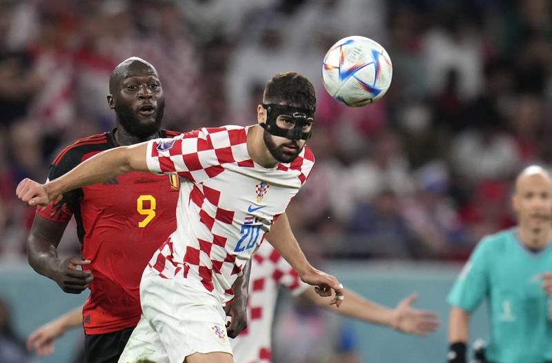 CB: Josko Gvardiol (Croatia). Would make this team for his sensational late tackle on Romelu Lukaku alone but beyond his heroics against Belgium, Gvardiol was exemplary throughout the group stage. The whole world is now seeing why he’s tipped to become a top-level defender. AP