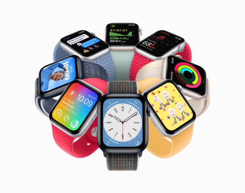 Second generation Apple Watch SE models