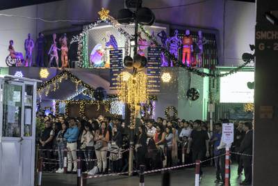 DUBAI, UNITED ARAB EMIRATES. 25 DECEMBER 2019. Midnight Mass at St Mary’s in Dubai to celebrate Christmas. (Photo: Antonie Robertson/The National) Journalist: None. Section: National.