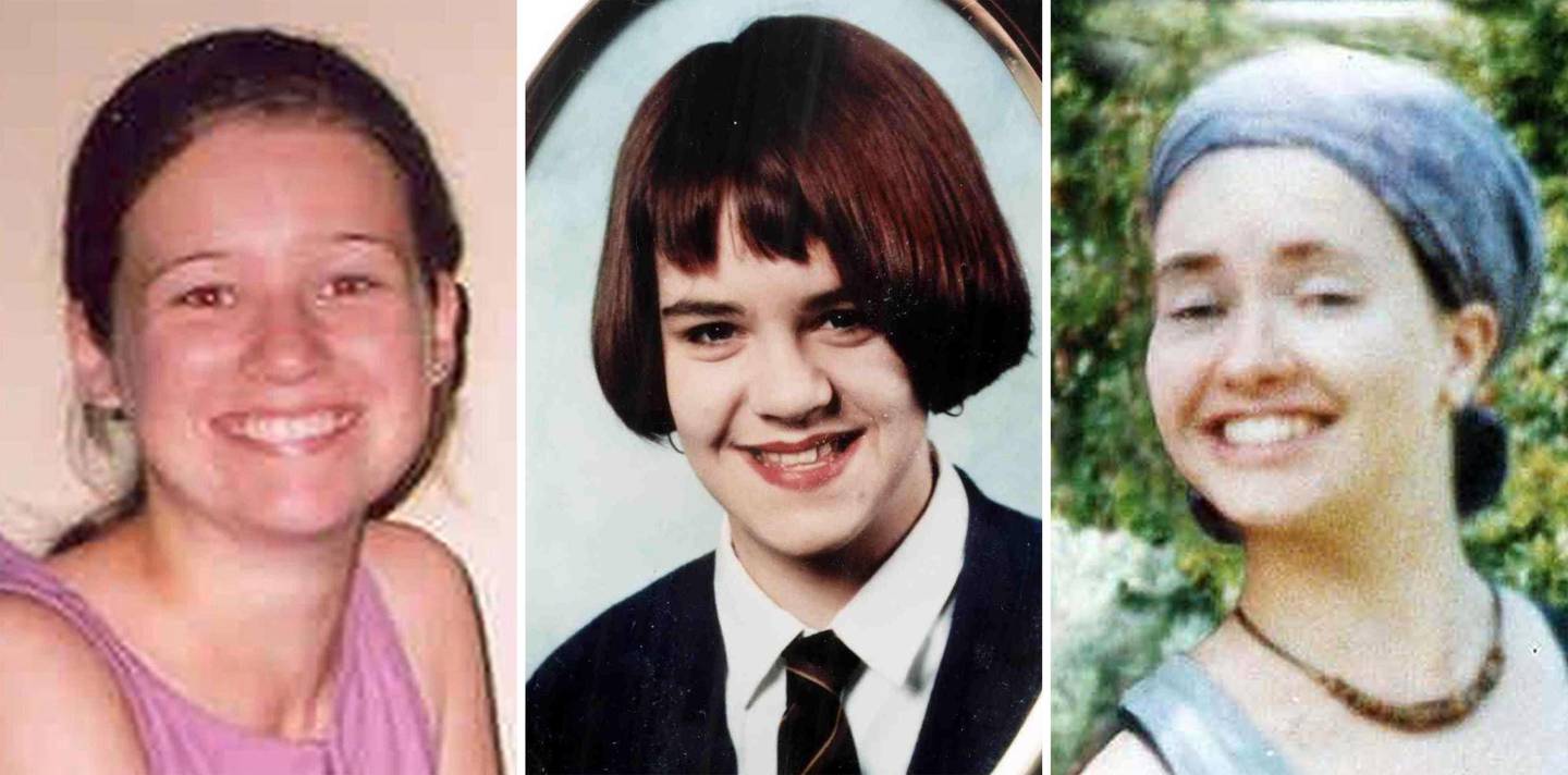 Peter Tobin's known victims, left to right, Angelika Kluk, Vicky Hamilton and Dinah McNicol. PA