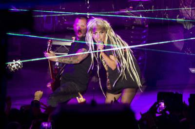 Lady Gaga. AP Photo / Austin American-Statesman, Jay Janner