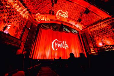 Los Angeles's El Capitan Theatre hosted a special opening night fan event for Disney's 'Cruella', which came out on May 27. AFP