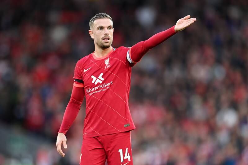 Jordan Henderson - 4. The captain was poor in possession and did little to disrupt City’s pattern of play. A disappointing display. Getty Images