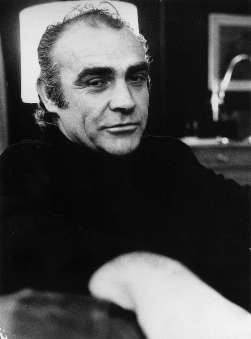 12th January 1973:  Scottish actor Sean Connery, best known for his role in seven of the James Bond films.  (Photo by Roy Jones/Evening Standard/Getty Images)