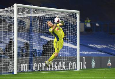 SHEFFIELD UNITED RATINGS: Aaron Ramsdale, 6 – Could do little about Abraham’s effort but made a superb save to deny Ziyech’s free-kick shortly afterwards. Made some good saves but was at fault when he failed to collect a Hakim Ziyech free-kick, which Ben Chilwell punished.  Getty