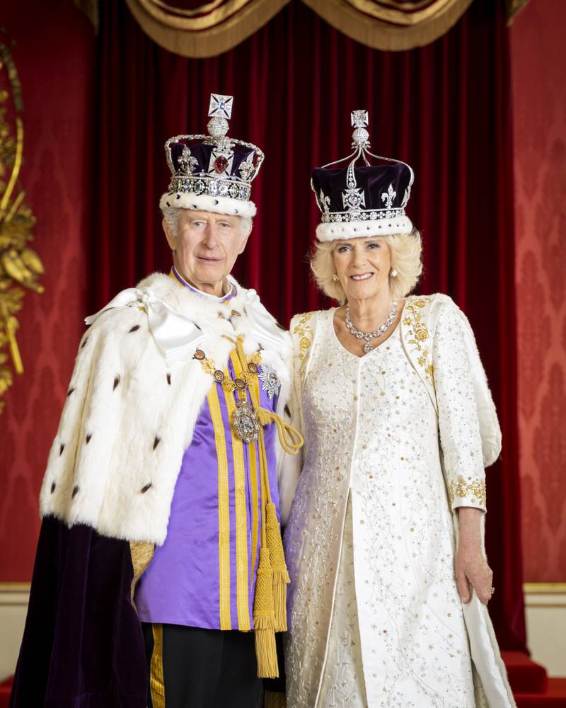 Official coronation photos of King Charles and Queen Camilla released