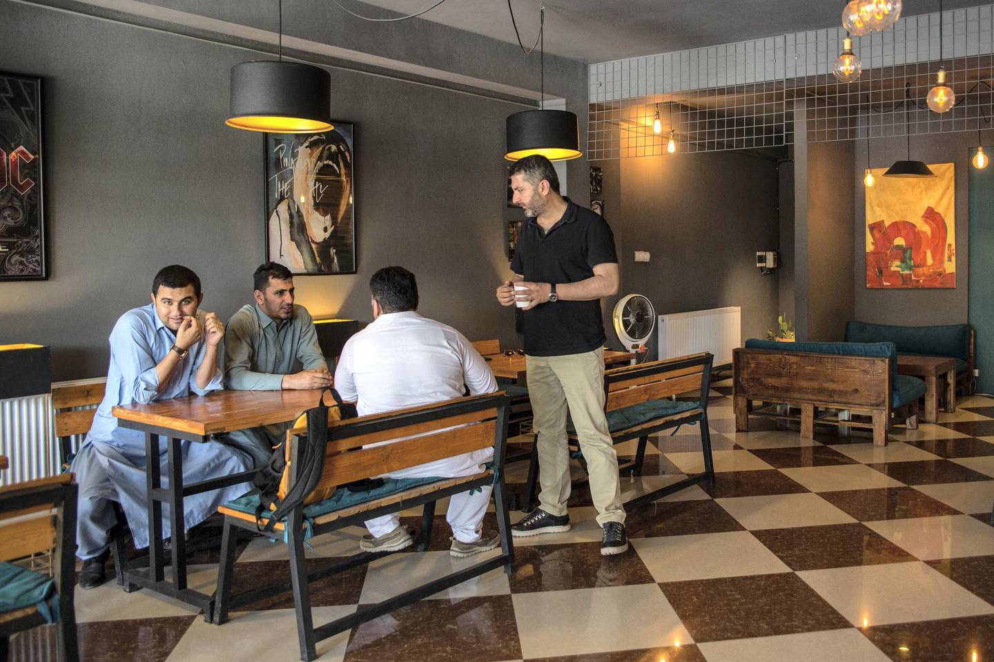 The Burger Shop is just one of the new venues that has recently popped up in Kabul. Many young Afghans are willing to invest in their country and hope for a better future. 
