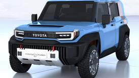 Toyota showcases a baby Land Cruiser among its battery of electric vehicle concepts