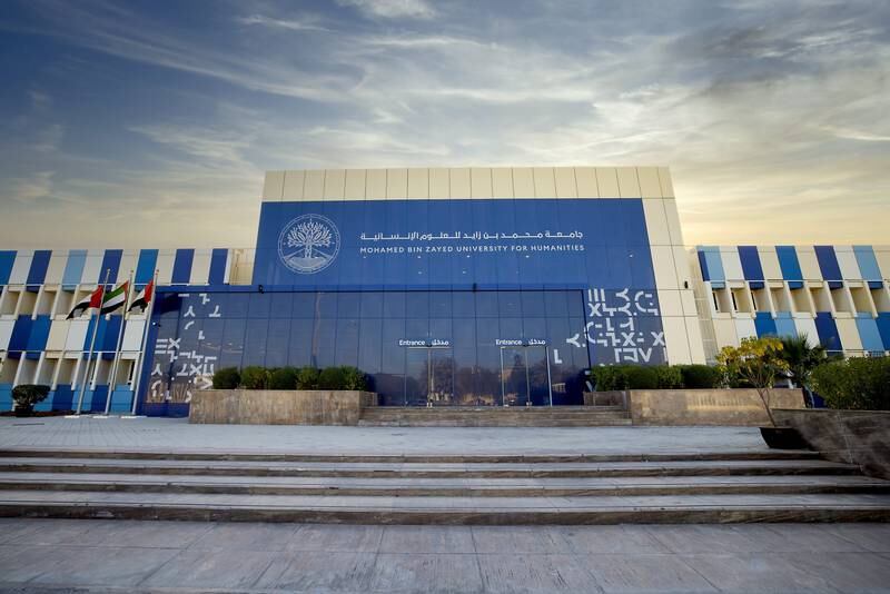 The most popular courses at the Mohamed Bin Zayed University for Humanities in Abu Dhabi include the Arabic language and philosophy. Photo: Wam
