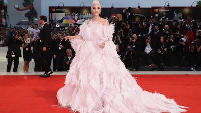 VENICE, ITALY - AUGUST 31:  Lady Gaga walks the red carpet ahead of the 'A Star Is Born' screening during the 75th Venice Film Festival at Sala Grande on August 31, 2018 in Venice, Italy.  (Photo by Vittorio Zunino Celotto/Getty Images)