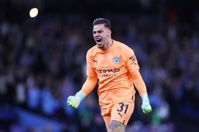 MANCHESTER CITY 2022-23 SEASON RATINGS: Ederson -7. No Golden Glove this year but remains vital to the way City build from the back. Getty