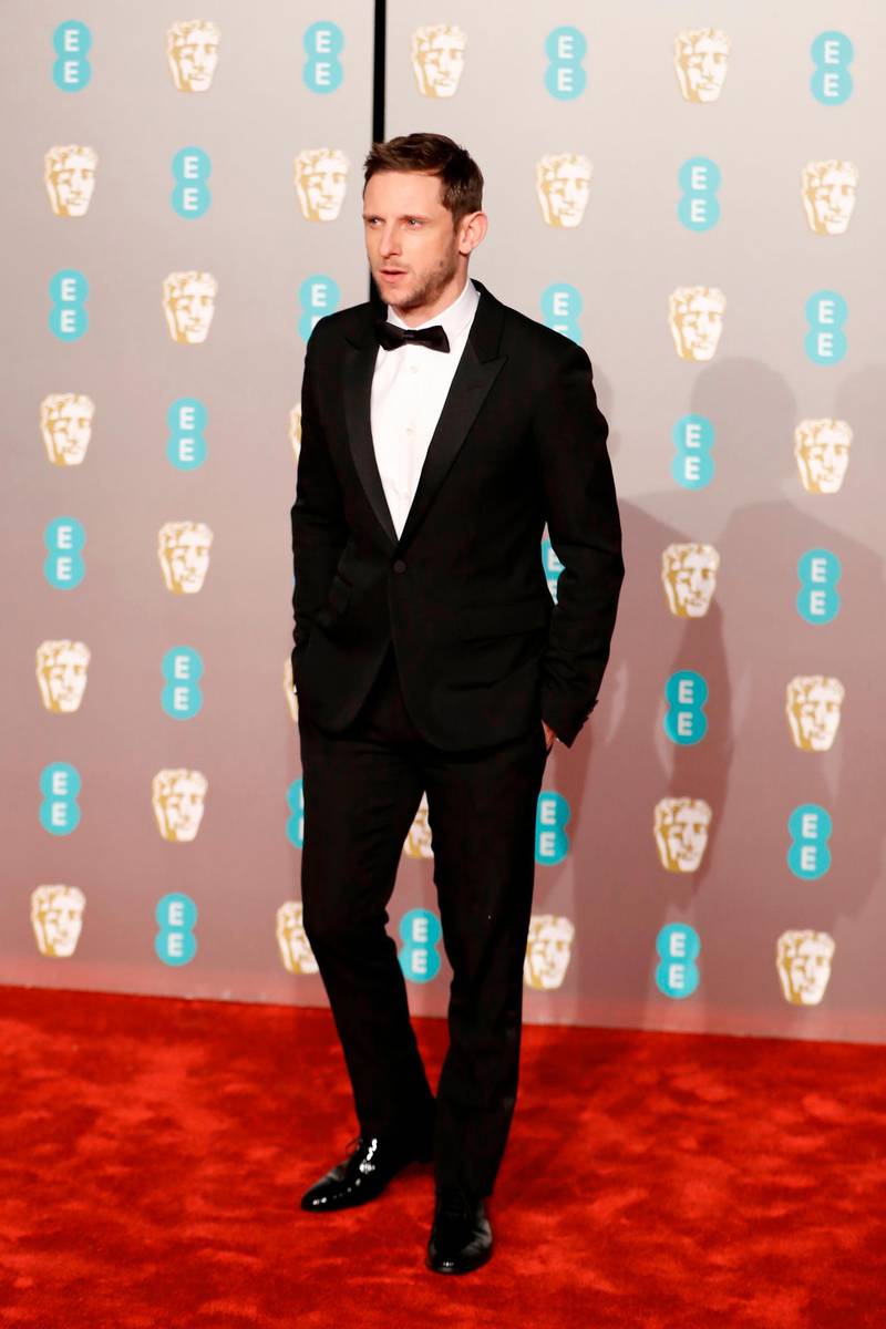 Jamie Bell at the 2019 Bafta Awards ceremony at the Royal Albert Hall in London, on February 10, 2019. AFP