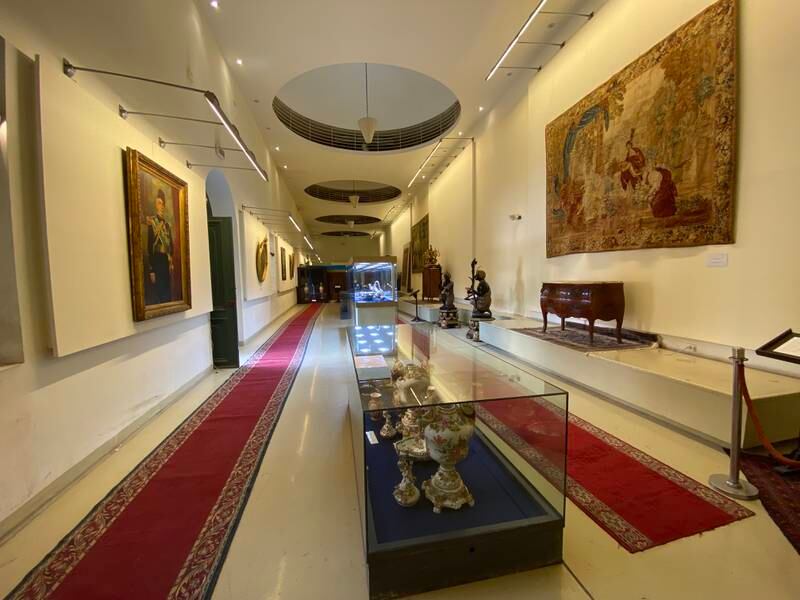 The exhibition of Muhammad Ali Pasha Dynasty antiquities seized from Egyptian Ports was inaugurated on Dec 25. Nada El Sawy / The National