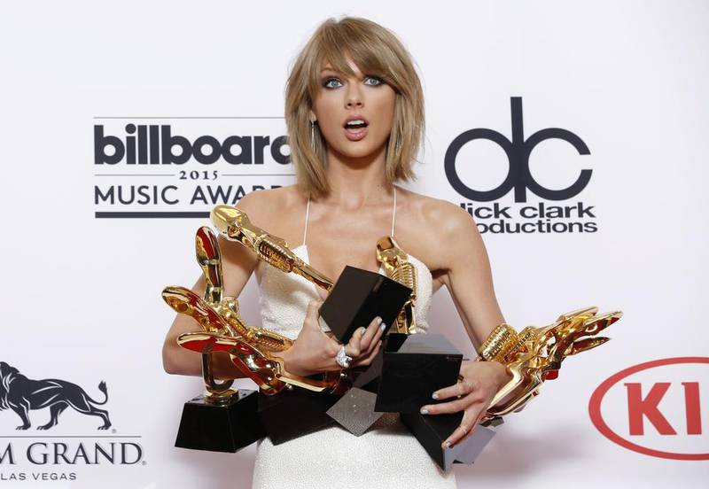 Taylor Swift wins big at the Billboard Awards