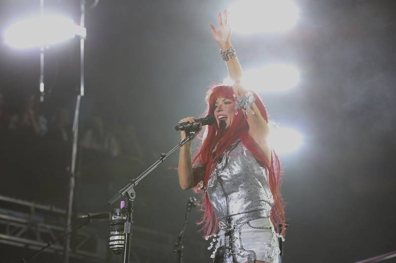 Shania Twain performing in Austin, Texas, earlier this month. AP 