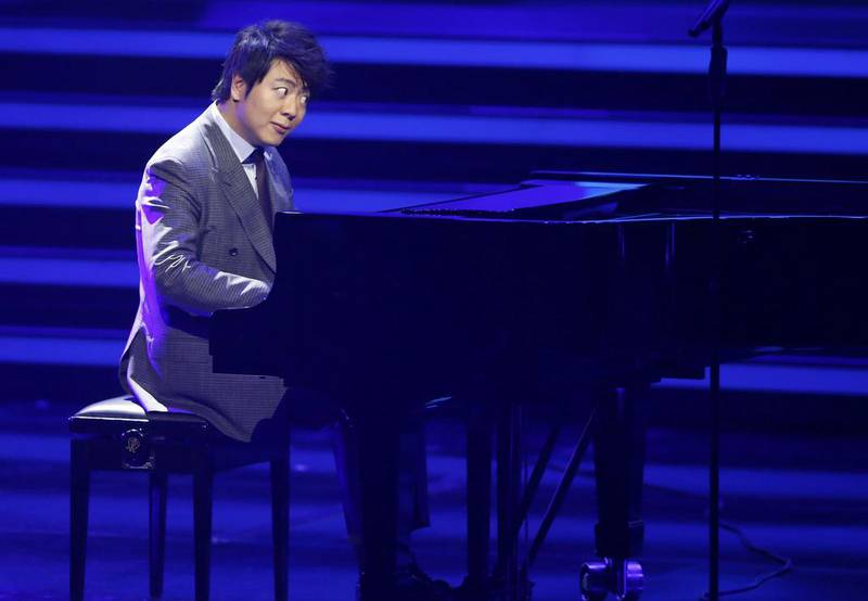 Chinese pianist Lang Lang will perform at the Emirates Palace Auditorium on April 14. Fabrizio Bensch / Reuters
