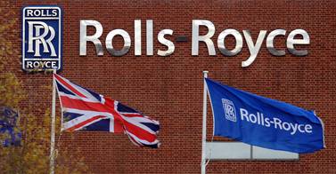 The Rolls-Royce factory at Allenton, Derby, in central England. The British aircraft engine maker has been hit by the fallout from the coronavirus pandemic. AFP