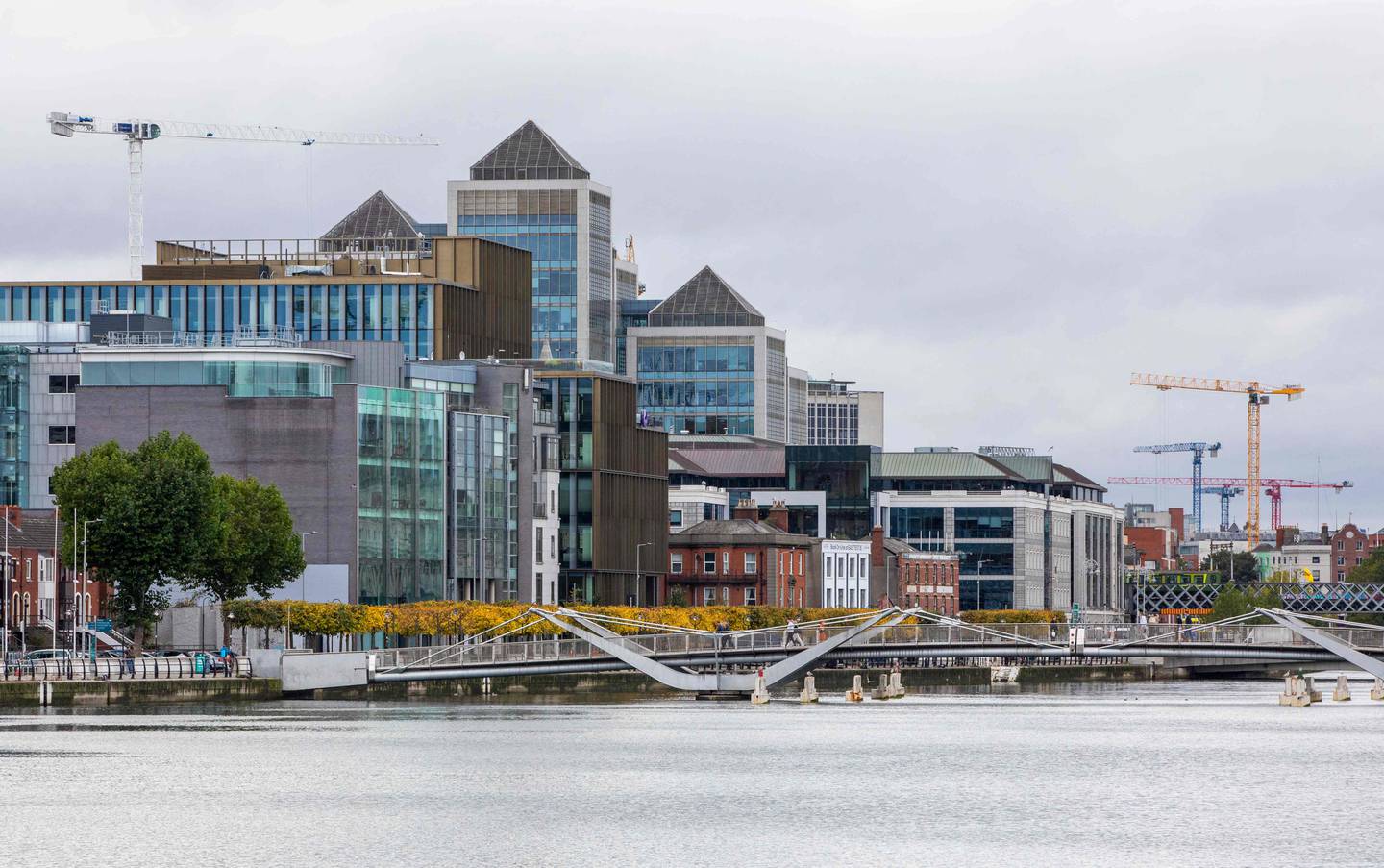Politicians in Ireland had initially resisted a global minimum tax on multinational firms before shifting their position under US pressure. Photo: AFP