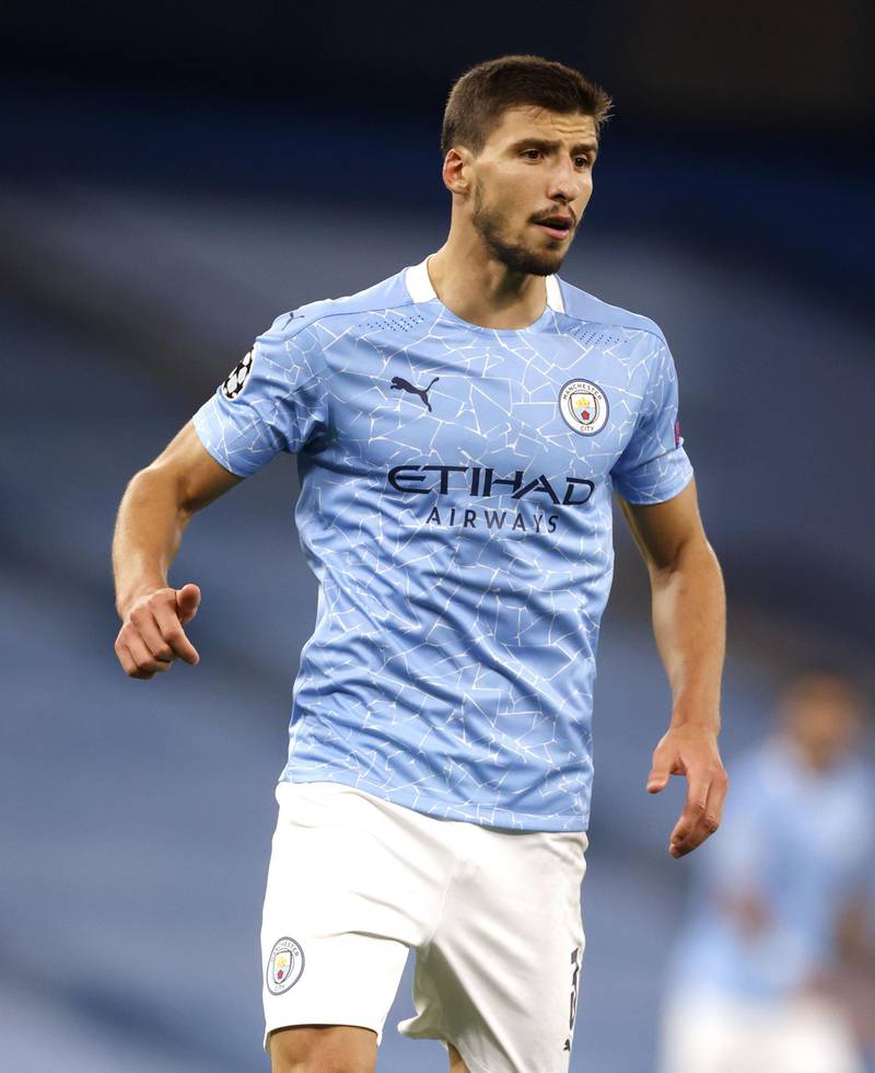 Manchester City's Ruben Dias finished ahead of Tottenham forward Harry Kane and his City team-mate Kevin de Bruyne as Football Writers’ Association’s Footballer of the Year. PA