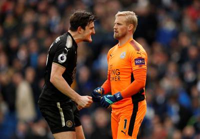 Goalkeeper: Kasper Schmeichel (Leicester) – The Dane’s penalty save from Glenn Murray proved the catalyst for Leicester to go and seize victory at Brighton. John Sibley / Reuters