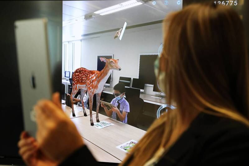 Gems Metropole School in Dubai has brought augmented reality into the classroom, using cutting-edge digital tools to allow for a greater understanding of the world.