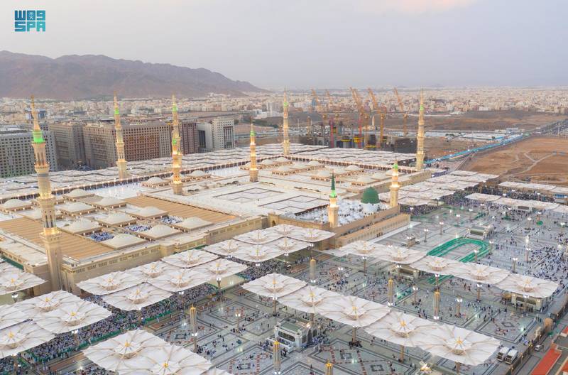 Millions of iftar meals have been served at The Prophet’s Mosque throughout Ramadan.