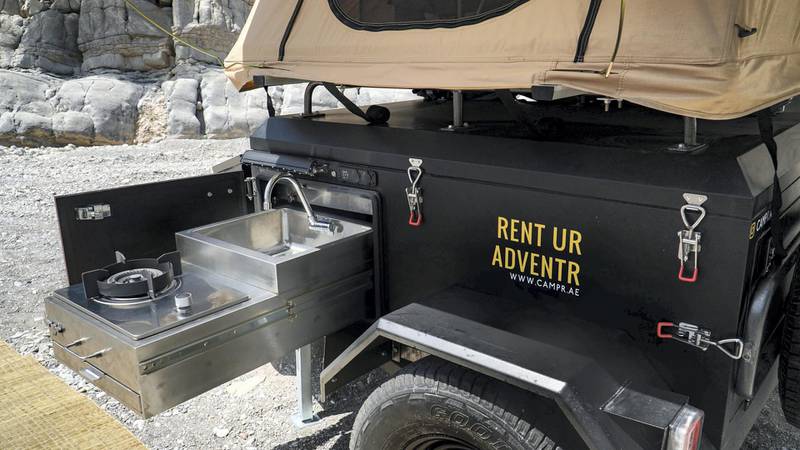 New hassle-free camping service Campr has launched in the UAE. Courtesy Campr