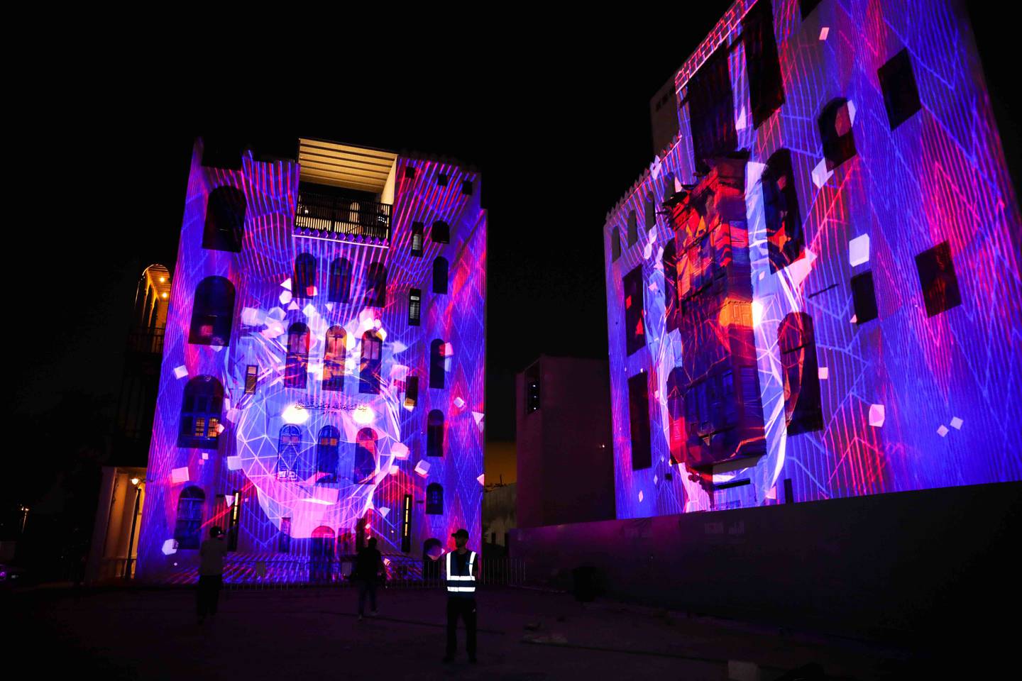The festival will also feature a one-of-a-kind light show projected on the walls of the old town's historic buildings and surroundings. Photo: MDLBEAST