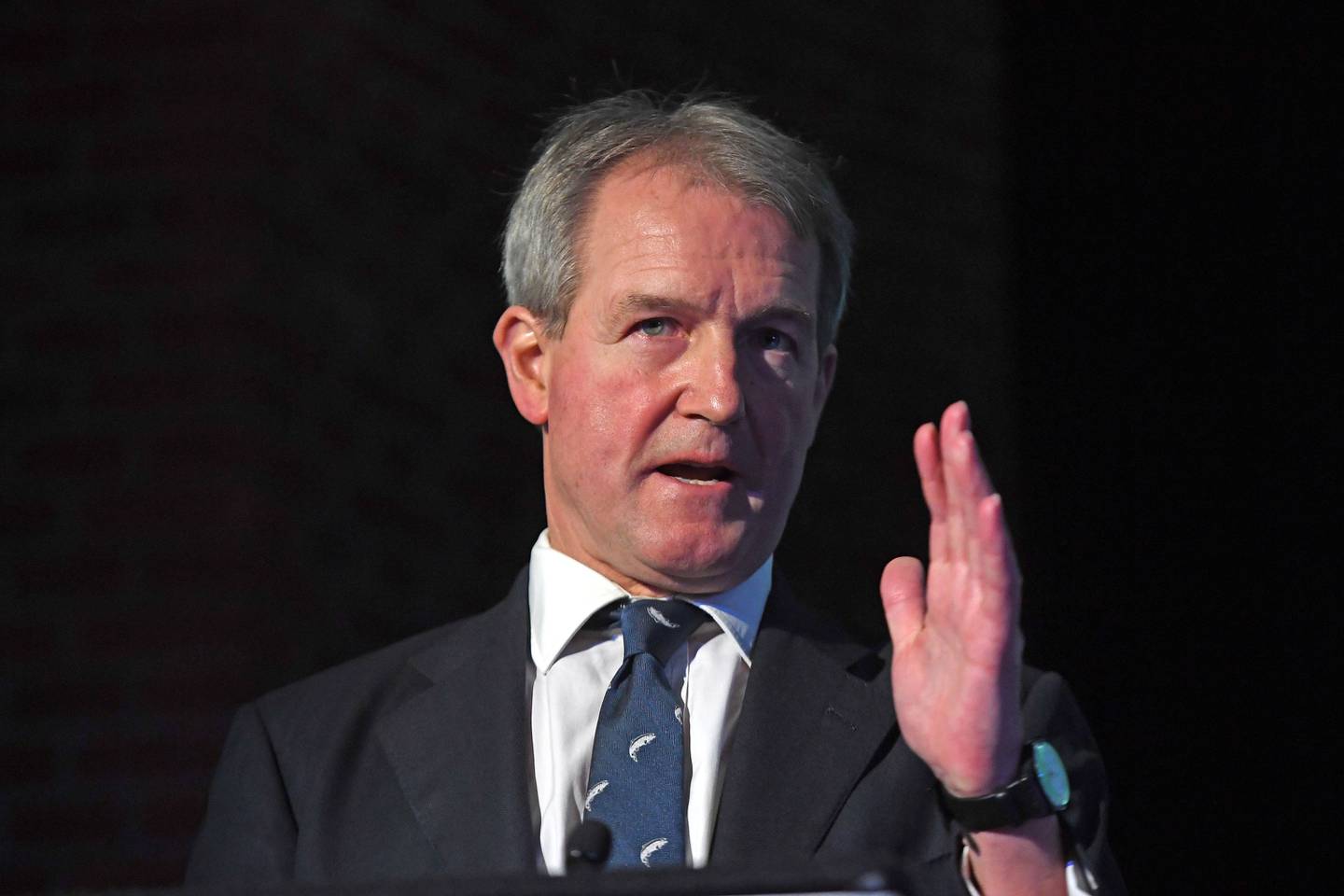 Owen Paterson resigned as the MP for North Shropshire. PA