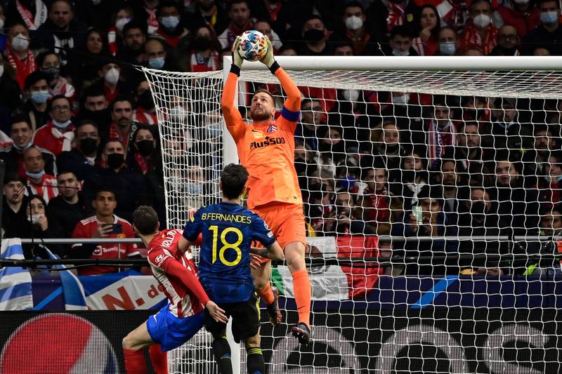 ATLETICO MADRID RATINGS: Jan Oblak 5 - Didn’t have much to do and looked comfortable for the most part, but came up short when his side needed him most, getting his angles and body position all wrong for the goal. AFP