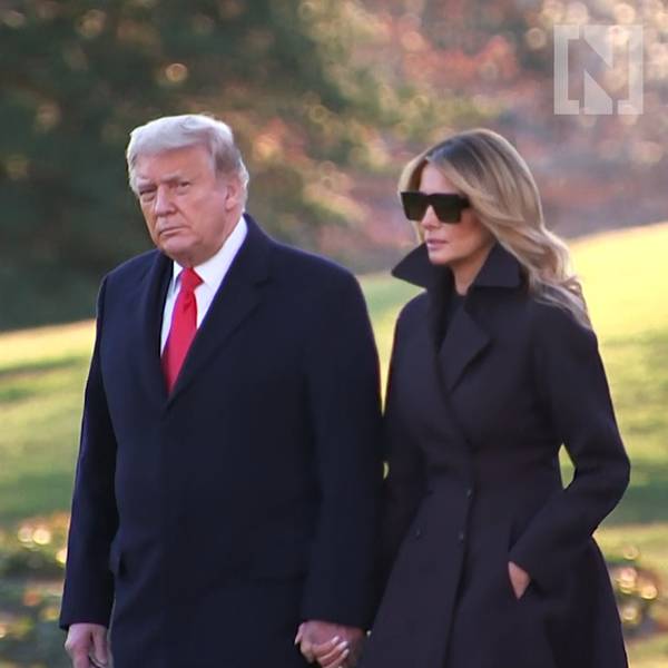 Trump leaves the White House for Christmas after vetoing defence bill