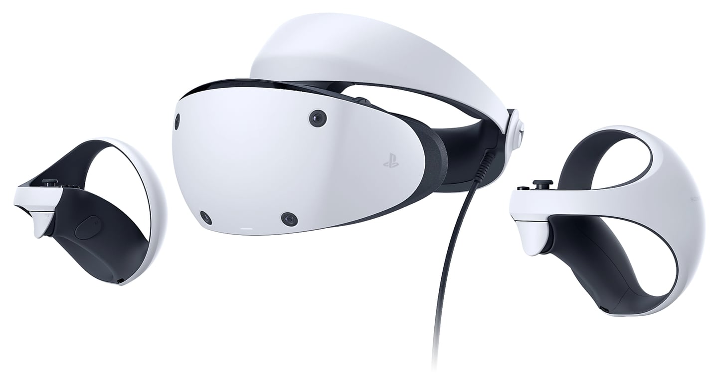 The new PSVR2 headset. Photo: Sony