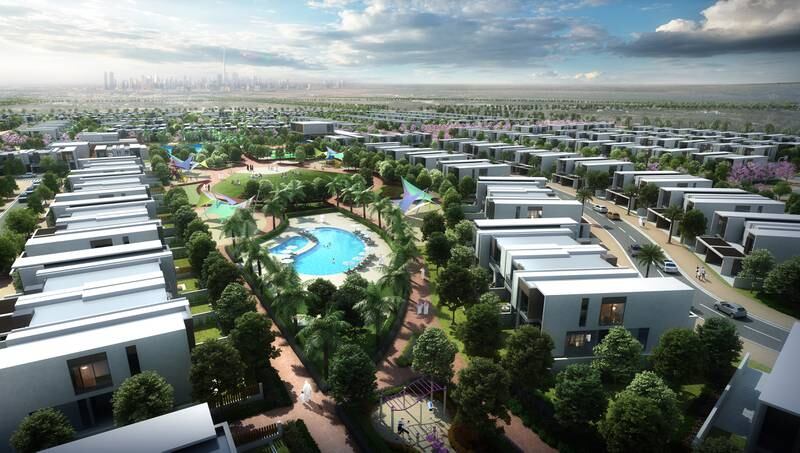The Cherrywoods community is expected to be in high demand next year. Photo: Meraas