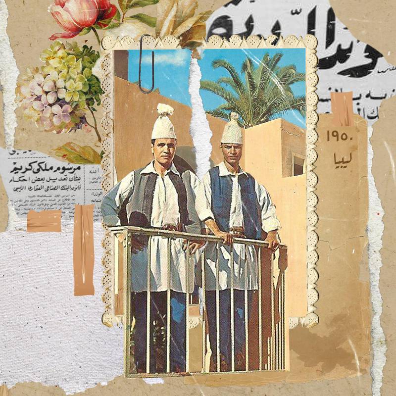 Al Naas begun making her collages in 2016, and it aall started when I learned how to use Photoshop and its tricks.' Razan Al Naas