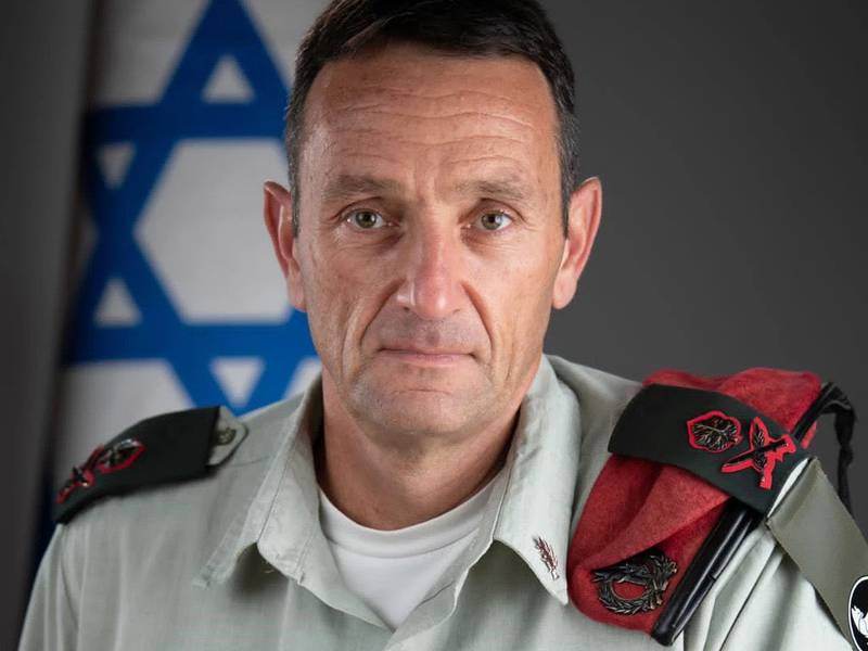 Maj Gen Herzi Halevi is due to take up his new position in February next year. Photo: Israeli Defence Force