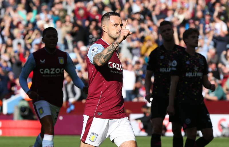 CF: Danny Ings (Aston Villa). Helped himself to a brace, the first a proper striker’s finish inside the area before a well-taken penalty as Villa quickly moved on from Steven Gerrard with an assured performance against Brentford. PA