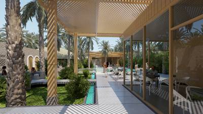 Envi Al Nakheel Lodge is set to open at the kingdom’s Unesco-listed Al Ahsa next year. All photos: Envi Lodges