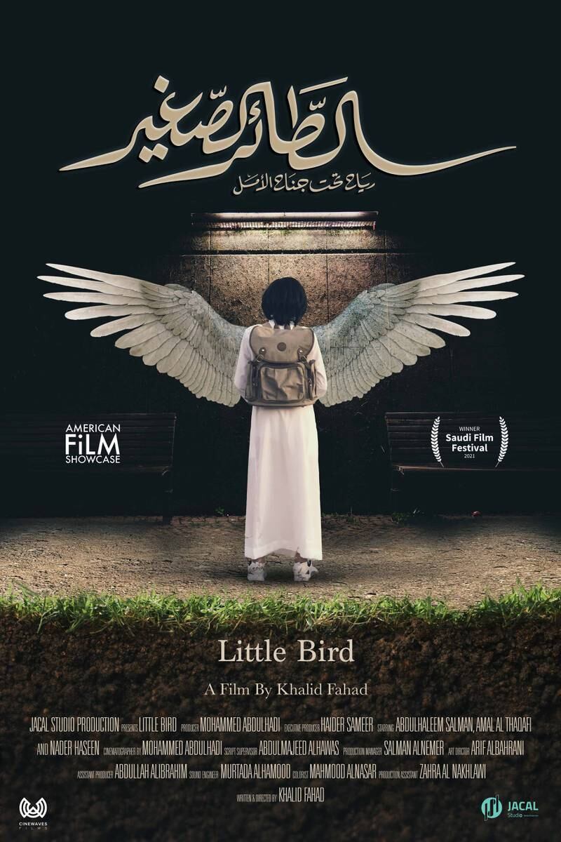 ‘Little Bird’ by Khalid Fahad. A young boy named Malik has numerous challenges in his life but dreams of being free like a bird.