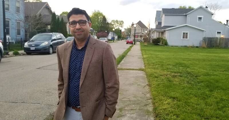 Mohamed Al-Hamdani is looking to head the Montgomery County Democratic Party. Photo: Stephen Starr