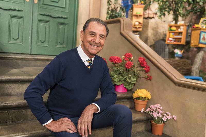 Emilio Delgado, who joined 'Sesame Street' in 1971, added Spanish terms to the show's script. AP