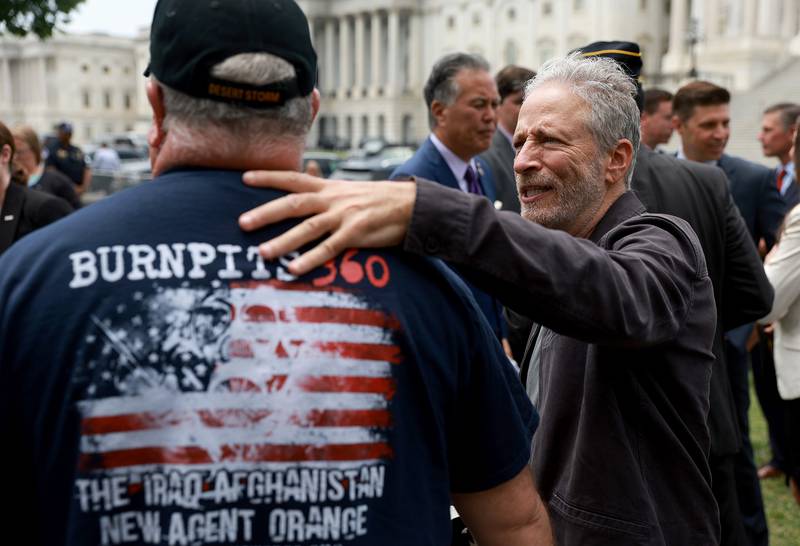 Stewart has long advocated for causes he believes in. Getty Images / AFP
