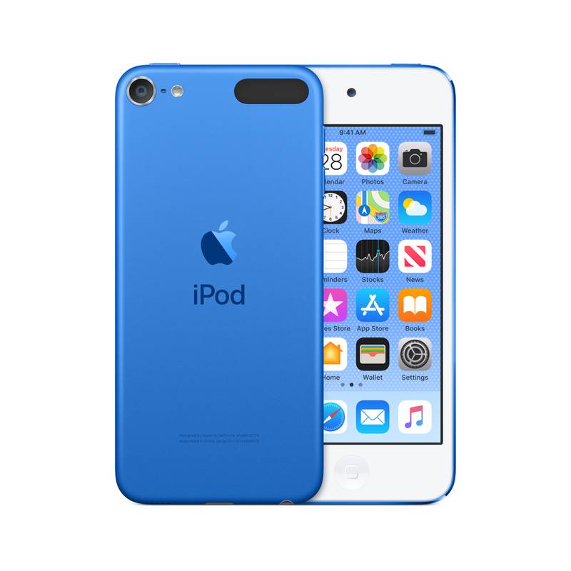 The Apple iPod Touch 7th generation was released May 28, 2019. The quad-core A10 chip from the iPhone 7 was used, and Apple said it had a 40-hour battery life for music. It coincided with the launch of Apple Arcade games. 32, 128, and 256GB cost $199, $299 and $399 respectively. Photo: Apple