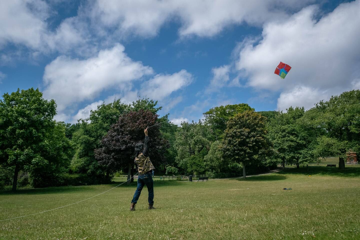 Fly With Me, which is taking place in UK and European cities, is an Afghan kite-flying festival in solidarity with the people of Afghanistan. Photo: Fly With Me