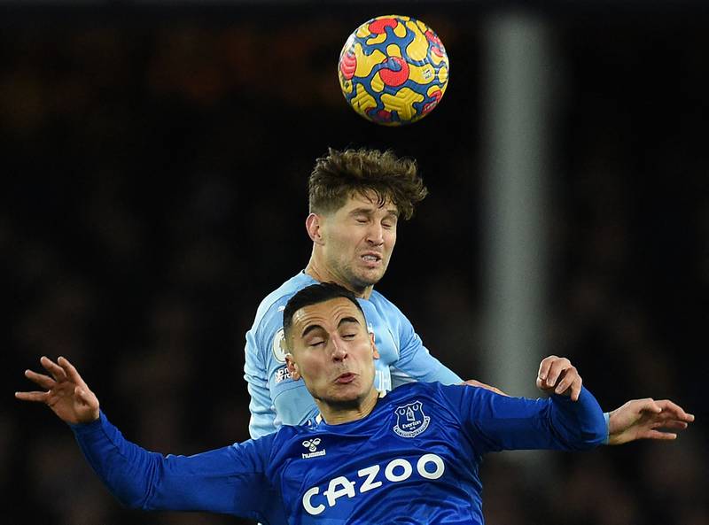 John Stones 7 - Assured playing out from the back as he returned to Goodison to face his former club. Came close to opening the scoring but saw his effort saved by Pickford. AFP