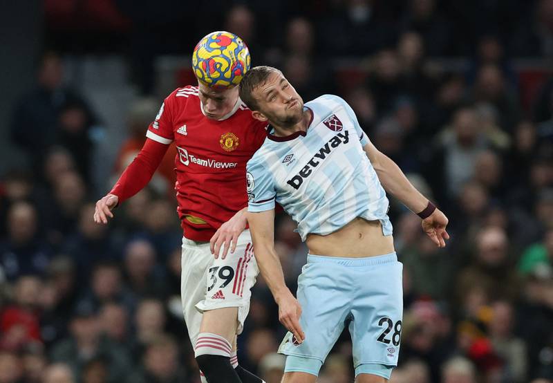 Scott McTominay - 6. Tracked West Ham’s powerful midfielders well. Excellent defending at the end of a competitive first half when neither side had an attempt on goal. Reuters