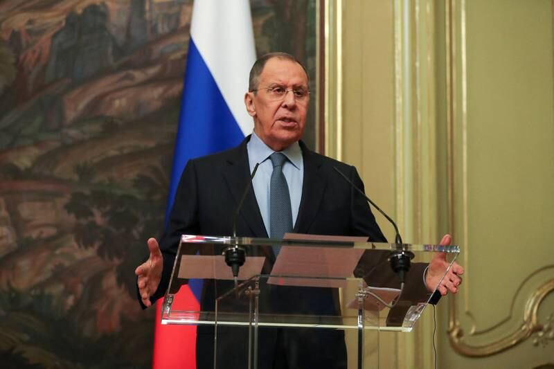 Sergey Lavrov's comments were dismissed as “unforgivable and outrageous”. Reuters